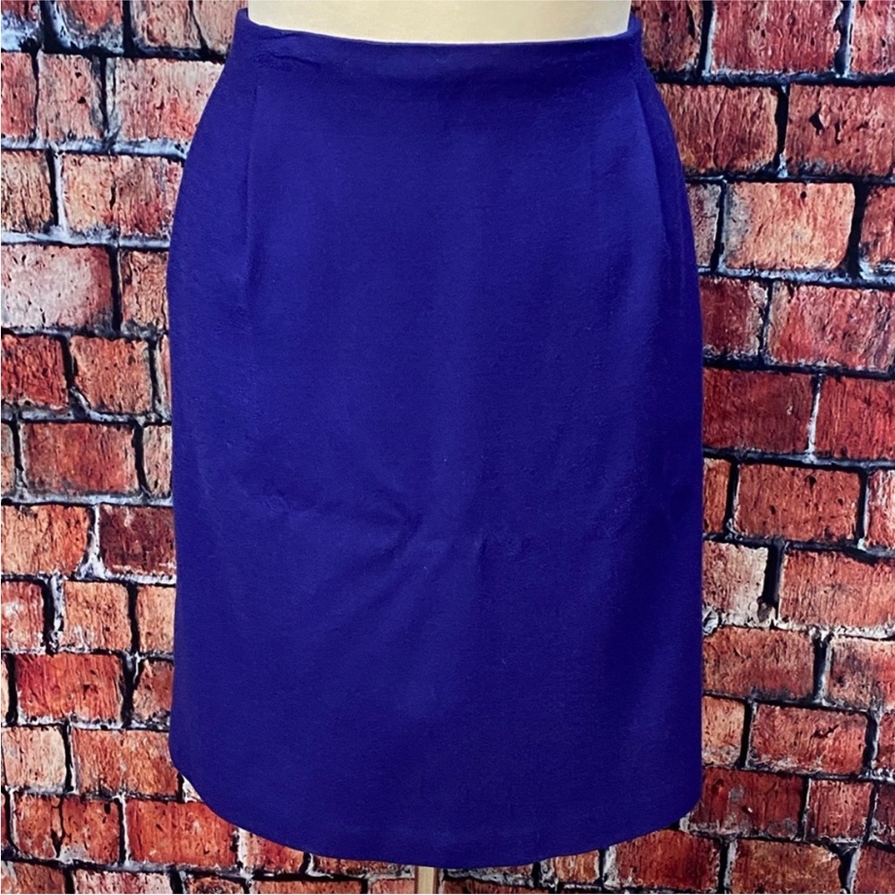Chaus Purple Pencil Skirt